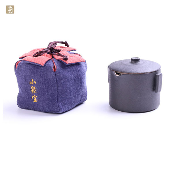 陶瓷茶具创意快客杯一壶一杯户外便携包迷你旅行办公私人订制批发