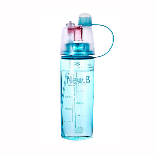 运动塑料喷雾水杯水壶户外降温补水瓶创意礼品新奇特杯子可定制