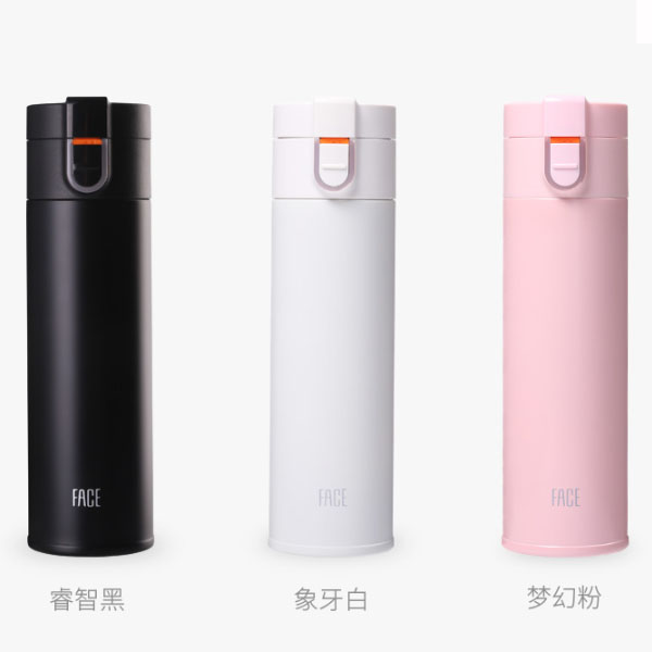 face智能保温杯男女士学生304不锈钢提醒喝水简约大容量便携杯子
