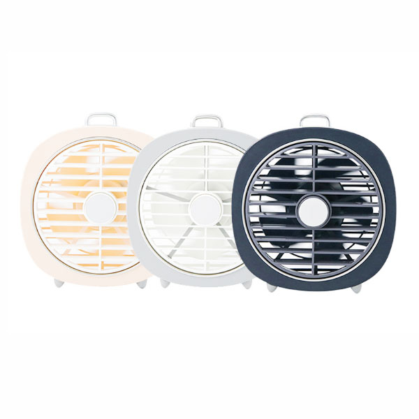 手持usb台式电风扇迷你转页风扇灯创意便携式宿舍卧室小电扇可定制