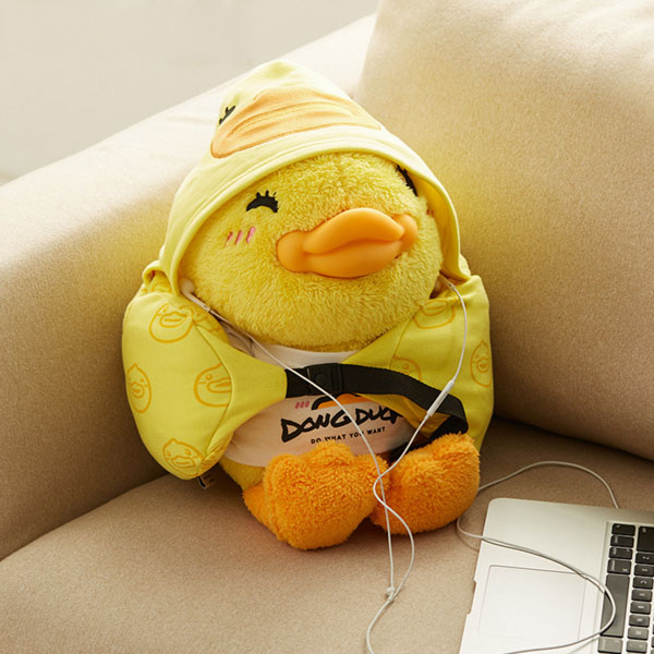 Dong Duck小鸭旅行颈枕周冬雨同款旅行办公午休可爱颈部舒适靠枕