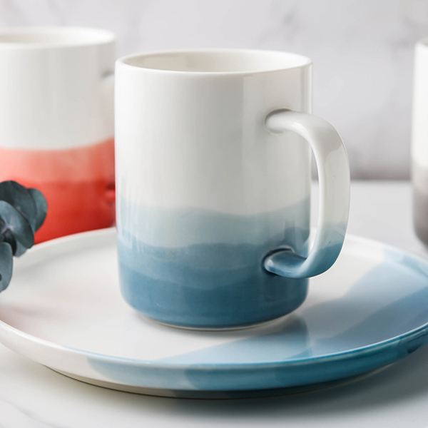 陶瓷杯子創意馬克杯個性北歐水杯大容量家用辦公室杯早餐杯