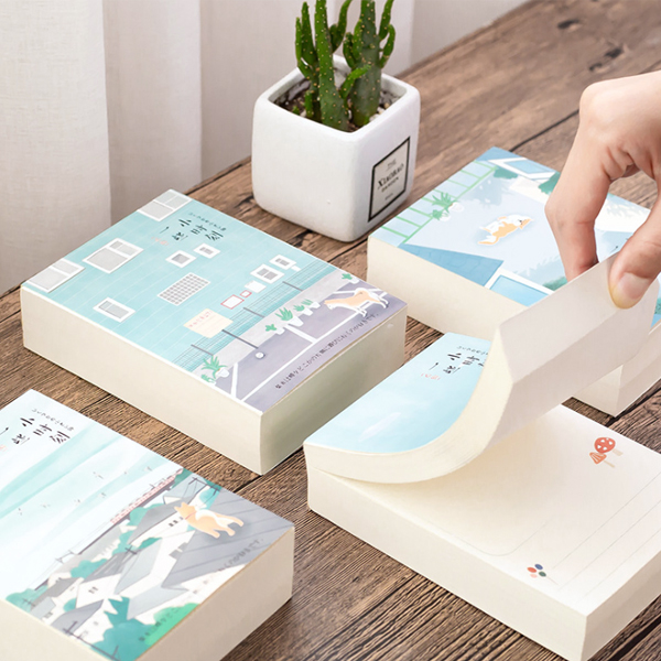 创意清新可爱便签本学生用简约便携可撕记事备忘小本便签本本子