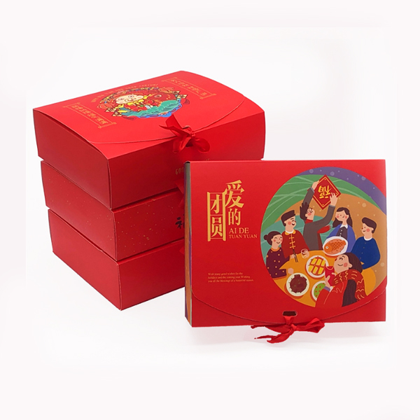 创意新年礼盒现货礼品包装纸盒年货礼盒定制 春节糖果喜糖盒