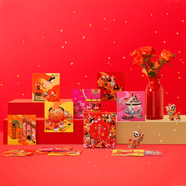 集福过年红包可爱利是封新年2021鼠年创意个性春节中国风
