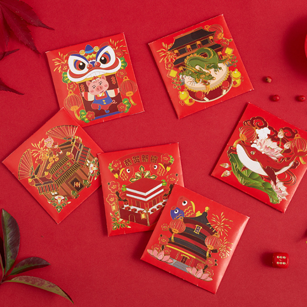 新年春节利是封红包袋过年定制压岁个性创意红包企业礼品定制
