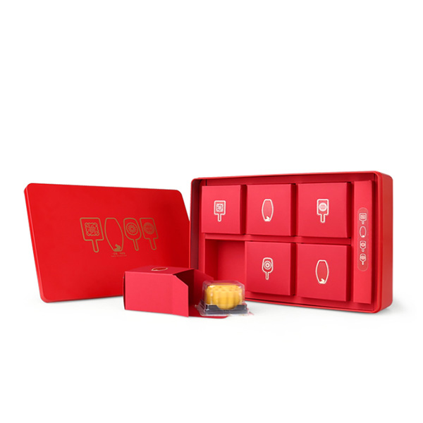 马口铁盒月饼礼盒 食品包装盒高档手提 可定制