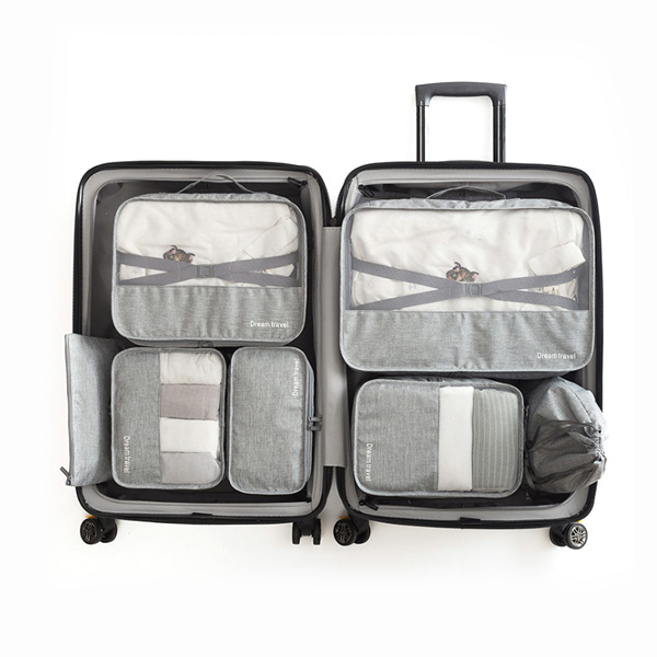 旅行收纳收纳袋 新款便携整理大容量行李箱防水衣服分装包