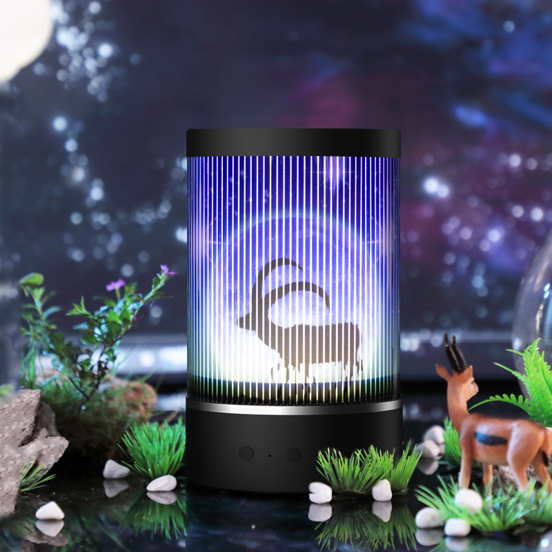 创意动画小夜灯 OEM定制logo 投影灯学生家居礼物礼品定制