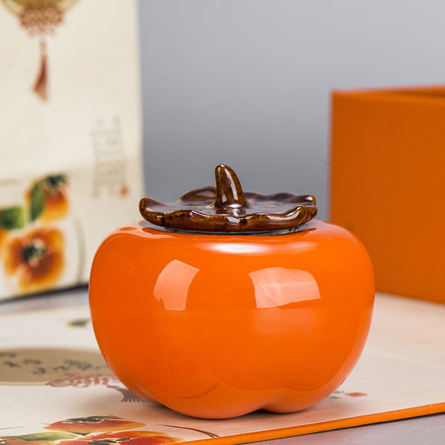 陶瓷密封罐 创意茶叶罐礼盒套装 礼品干果工艺品 糖果定制茶具