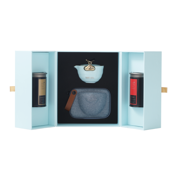 小罐茶玛戈隆特联合定制礼盒行云随享套装茶叶茶具礼盒 
