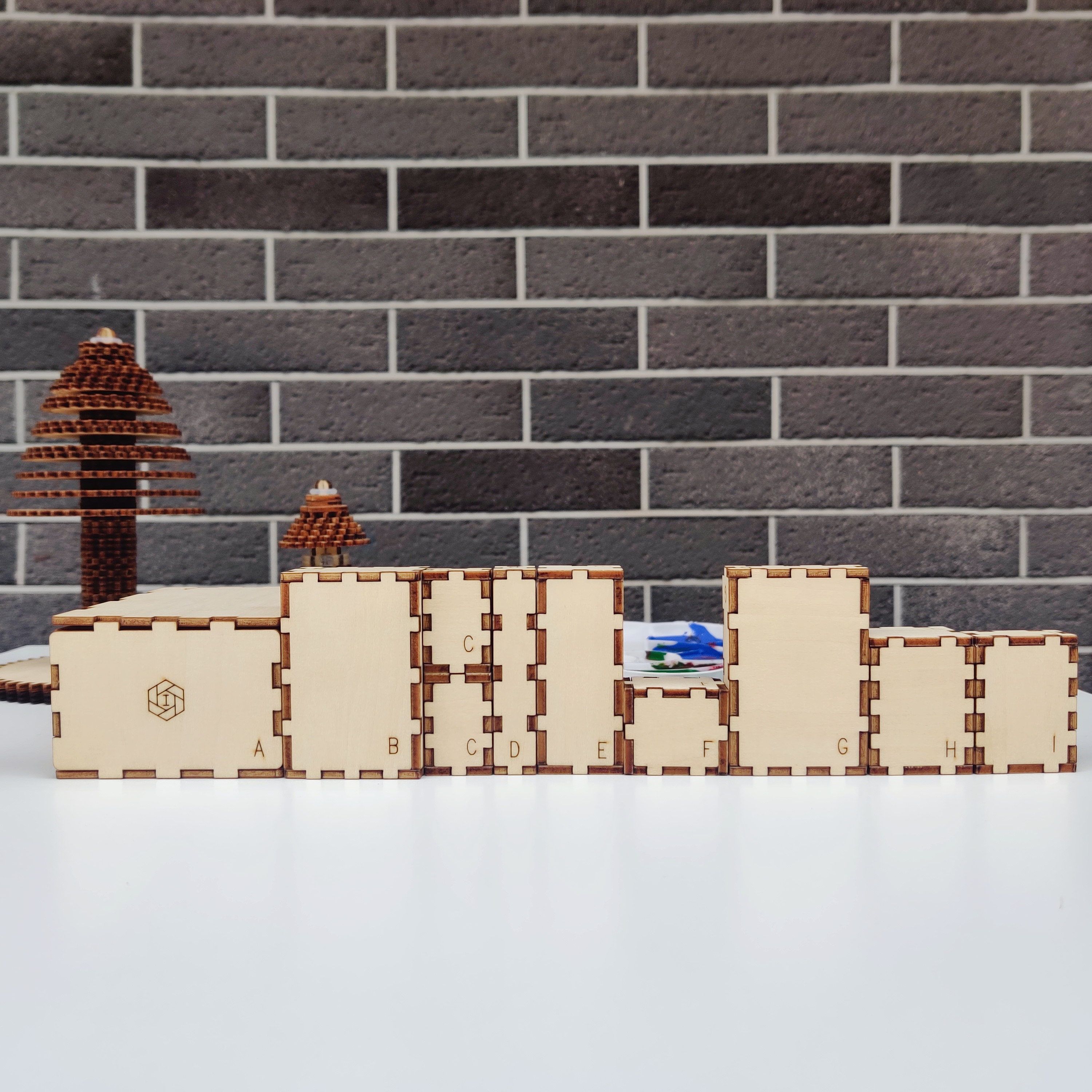 Wooden BOX木立方挑战·文创盒子-减压、聚会、送礼可定制