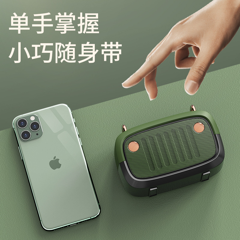 新款私模BS32D無線藍(lán)牙音箱 卡通低音炮戶外插卡便捷式迷你小音響