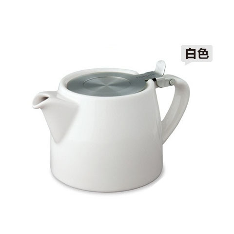 forlife无铅茶壶桩树人家陶瓷茶具花茶壶 不锈钢过滤冲茶器家用水
