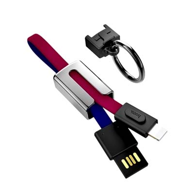 蘋果安卓typec充電線掛飾 充電寶短款輕巧便攜易收納 鑰匙扣數(shù)據(jù)線